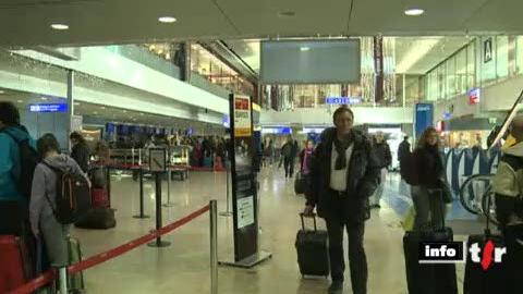 La journée fut chargée à l'aéroport international de Genève avec les départs en vacances