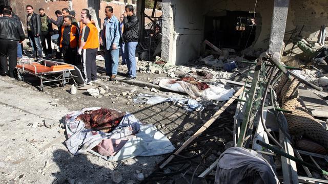 L'attentat de Damas avait fait 44 morts. [Louai Beshara]