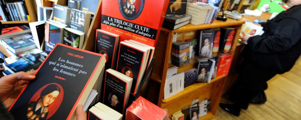 24% des livres vendus en Europe en 2010 sont écrits par l'auteur suédois Stieg Larsson. [AFP - Gérard Julien]