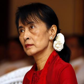 L'opposante birmane Aung San Suu Kyi. [Nyein Chan Naing]