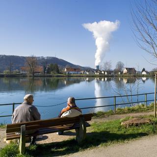 La centrale nucléaire de Leibstadt. [Gaetan Bally]