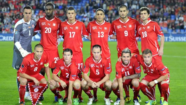 La dernière image de l'album photo "Euro 2012" des Suisses. [KEYSTONE - Georgios Kefalas]