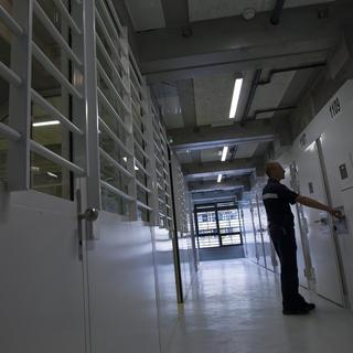 Une mutinerie a éclaté à la prison de Champ-Dollon à Genève. [Salvatore Di Nolfi]