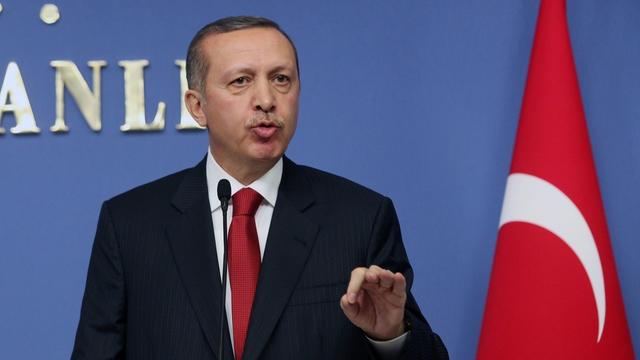 Recep Tayip Erdogan a violemment dénoncé le vote de l'Assemblée nationale française. [Burhan Ozbilici]