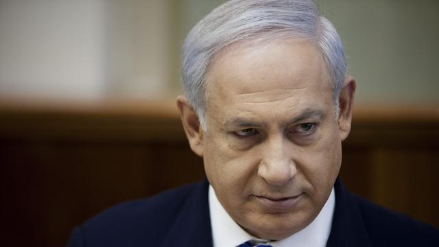 Benjamin Netanyahu a réaffirmé que Mahmoud Abbas devait "choisir entre la paix avec Israël et la paix avec le Hamas". [URIEL SINAI]
