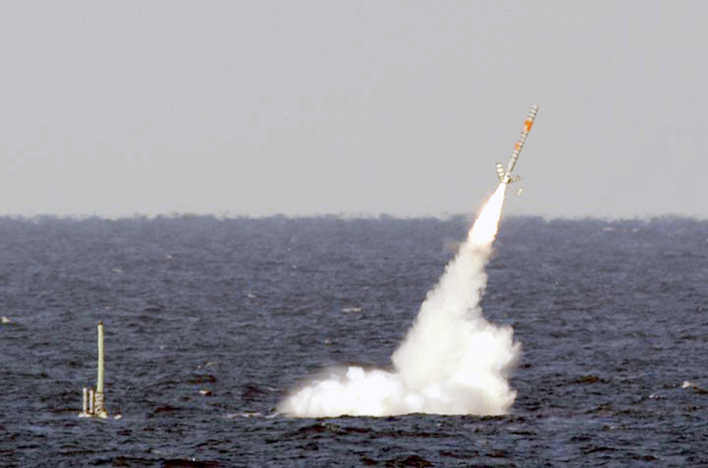 Missile Libye [REUTERS - U.S.Navy]