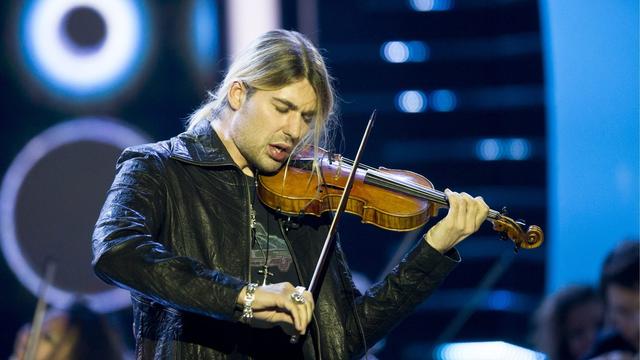 Les places du concert de David Garrett, ici à Kreuzlingen ce printemps, se sont arrachées auprès du public germanophone. [Ennio Leanza]