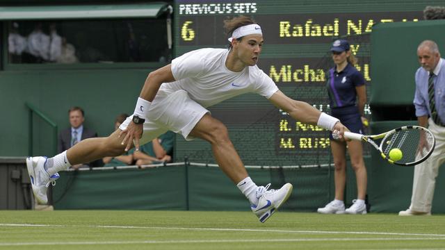 "Rafa" a confié qu'il n'avait jamais joué au tennis sur un court aussi beau. [Keystone - Anja Niedringhaus]