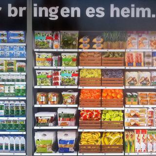 Plus de produits disposés dans les rayons des supermarchés, juste une image et un code-barre à scanner...