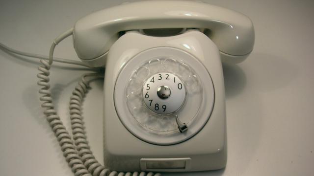 Un téléphone Dialog datant de 1966. [Wikimedia commons]
