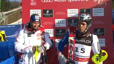 Ski alpin / Mondiaux de Garmisch (super-combiné): champion du monde de descente, 3e du super-G, Christoph Innerhofer (ITA) obtient la médaille d'argent du super-combiné