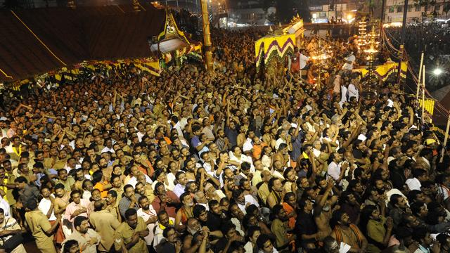 Plusieurs millions de fidèles se pressent chaque année pour le pélerinage hindou de Sabarimala.