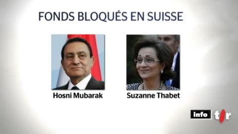 Egypte: le Conseil fédéral a annoncé rapidement le gel des avoirs de Moubarak en Suisse