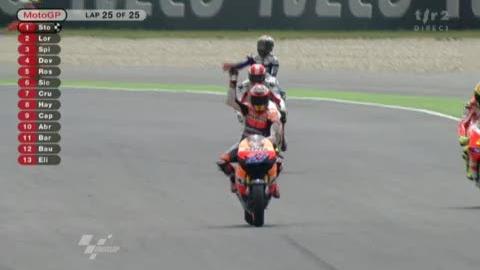 Motocyclisme / GP de Catalogne (motoGP): 2e victoire de suite pour casey Stoner (AUS), 2e Jorge Lorenzo (ESP)