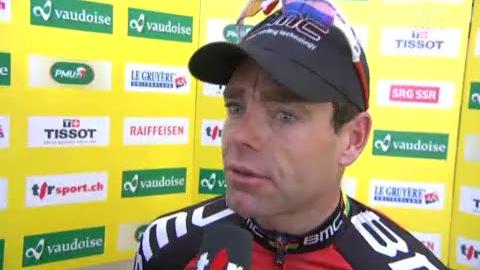 Cyclisme/Tour de Romandie: Interview de Cadel Evans, vainqueur de l'édition 2011.