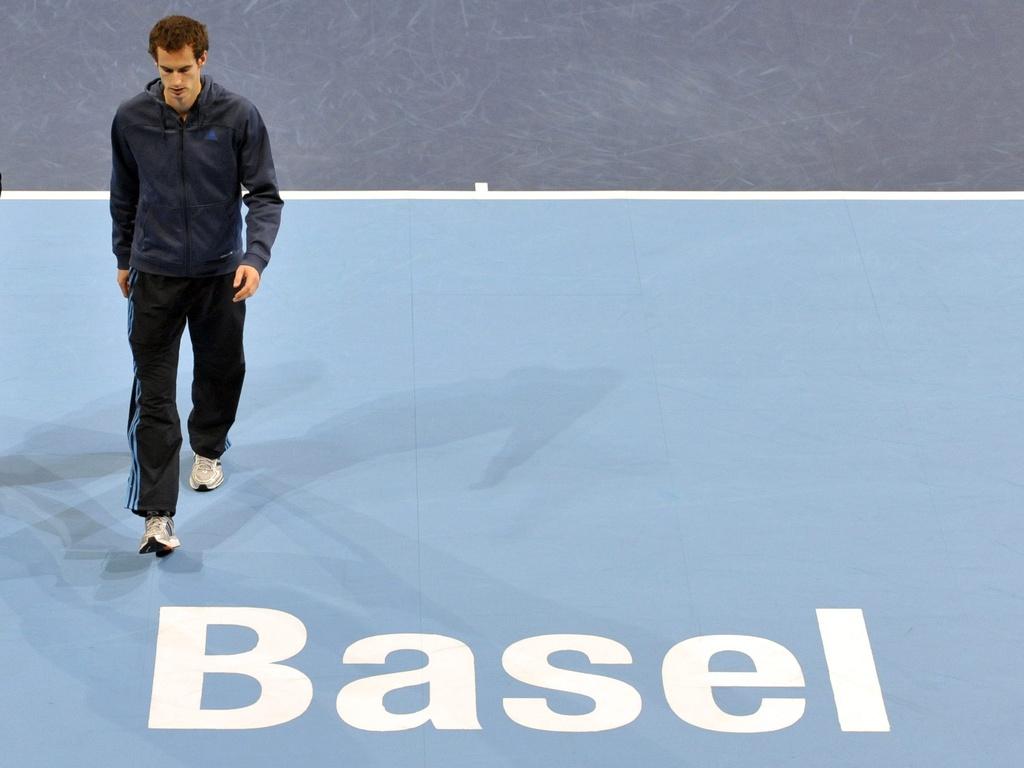 Andy Murray avait décidé de s'aligner à Bâle pour ne pas être pénalisé par l'ATP en raison d'une participation insuffisante à des tournois "500". [Georgios Kefalas]