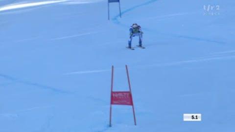Ski alpin / Mondiaux de Garmisch (super-G messieurs): Silvan Zurbriggen, dernier Suisse à s'élancer, termine à 2''81 d'Innerhofer.