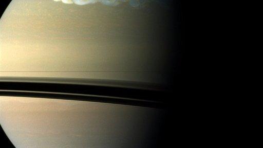 Photo fournie par la Nasa montrant la planète Saturne