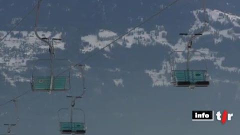 Dans beaucoup de stations de ski, la neige manque