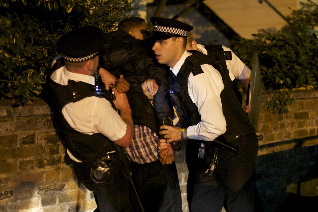 Londres, émeutes, arrestations, riots, Tottenham [KEYSTONE - David Azia]