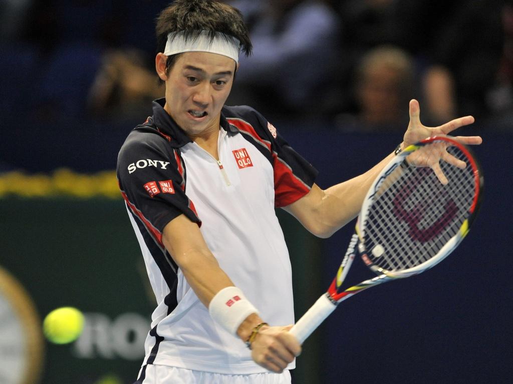 Nishikori [KEYSTONE - GEORGIOS KEFALAS]