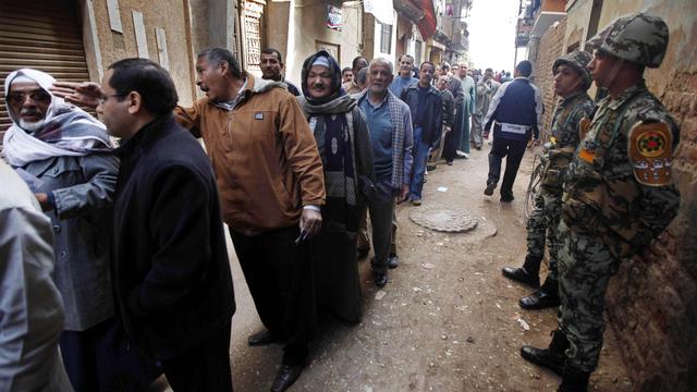 La participation aux premières élections législatives de l'après-Moubarak a été plus importante que prévu. [Khalil Hamra]