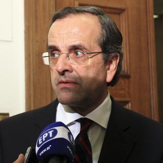 Antonis Samaras exige des élections [Panayiotis Tzamaros]