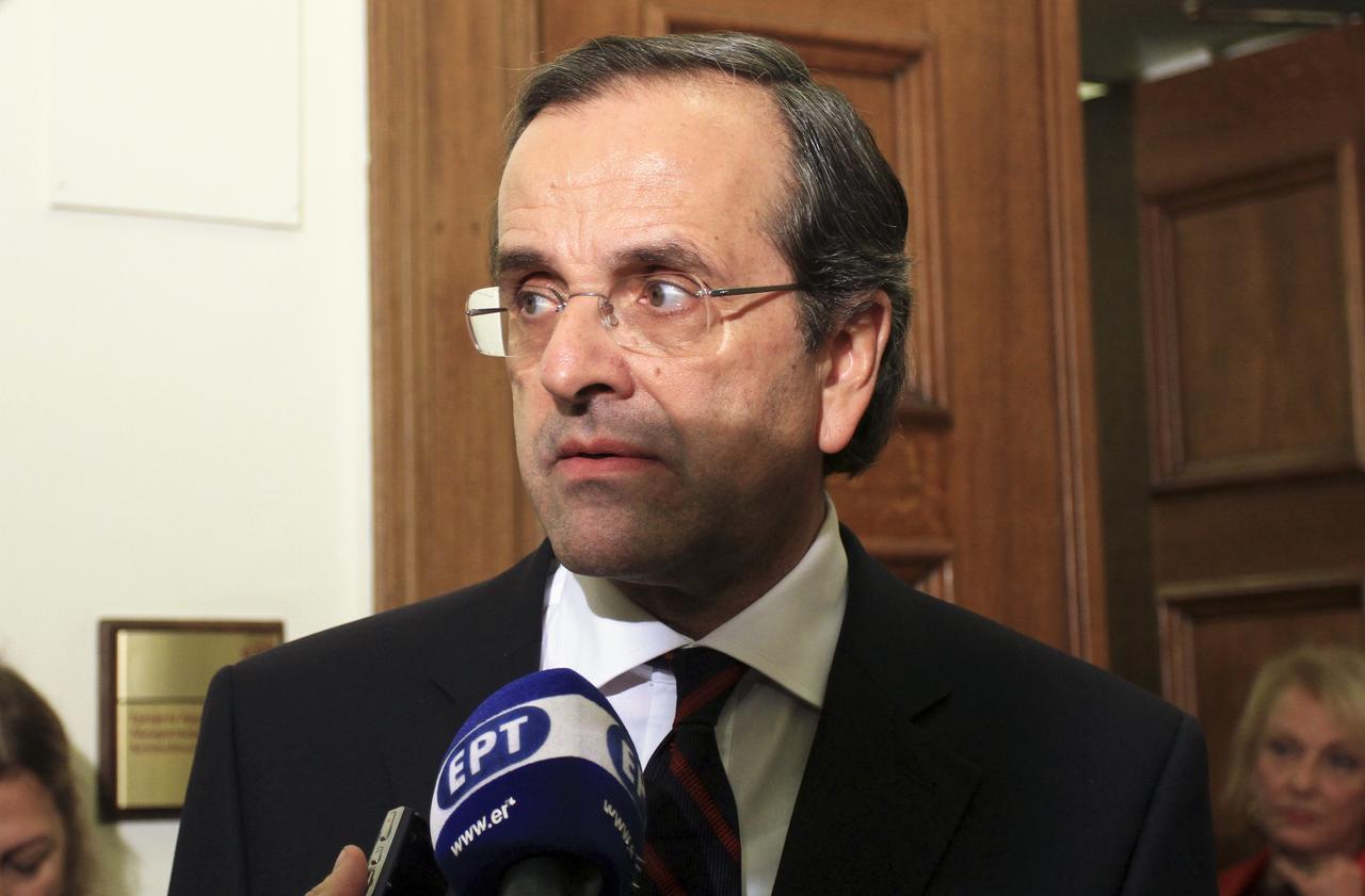 Antonis Samaras exige des élections [Panayiotis Tzamaros]