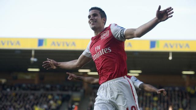 Arsenal et Robin van Persie pourront évoluer librement au Pirée. Les "Gunners" sont déjà qualifiés, eux. [Keystone - Alan Walter]