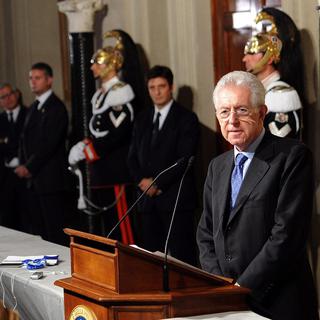 Mario Monti rencontre les principaux partis lundi et mardi. [Claudio Onorati]