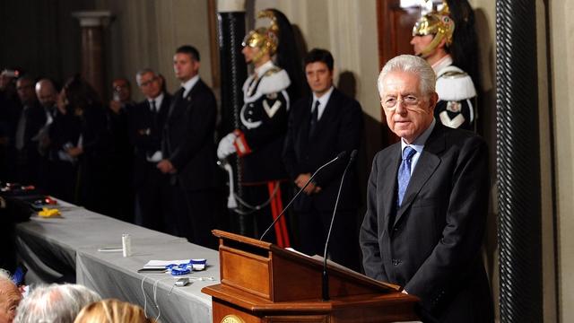 Mario Monti rencontre les principaux partis lundi et mardi. [Claudio Onorati]