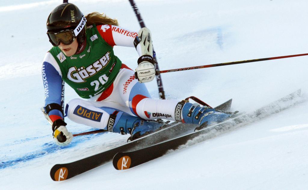 Avant son couac de Lienz, Gut avait échoué en super-G à Beaver Creek ainsi qu'en slalom à Courchevel et Flachau. [KEYSTONE - Armando Trovati]