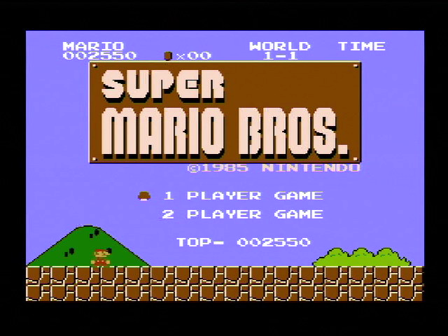 Super Mario Bross est le jeu culte des années 80 sur la console NES de Nintendo. [© Nintendo]