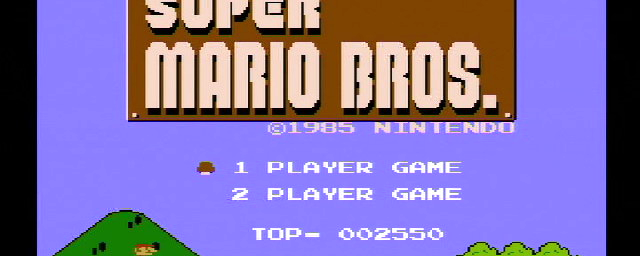 Super Mario Bross est le jeu culte des années 80 sur la console NES de Nintendo. [© Nintendo]