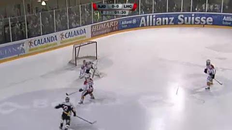 Hockey / play-off LNB (1/4, acte VI): Ajoie - Lausanne (0-3)