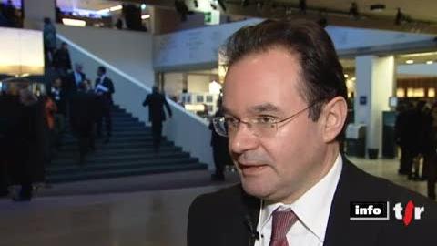 Forum économique mondial de Davos: entretien avec Dimitris Droutsas, ministre grec des Affaires étrangères