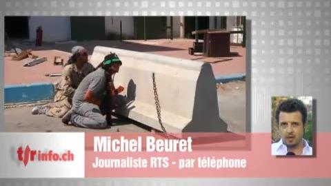 Téléphone avec Michel Beuret, aux portes de Tripoli
