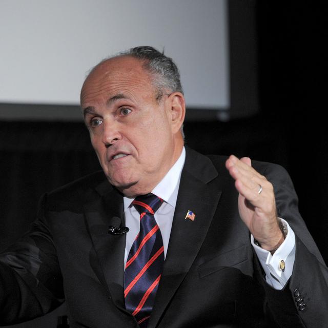 La conseillère d'Etat espère rencontrer Rudy Giuliani. [Getty Images for Time Warner/AFP - Larry Busacca]