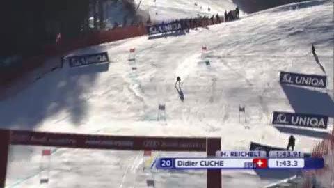Ski alpin / super-G de Hinterstoder: Didier Cuche n'est pas dans le coup