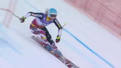 Ski alpin / Mondiaux de Garmisch: Ce n'est pas Lindsey Vonn (7e) mais sa compatriote Julia Mancuso qui prend la 2e place de ce super-G.