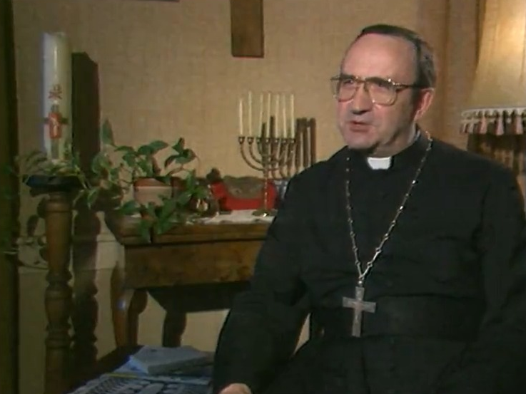 Mgr Henri Schwery, évêque de Sion [TSR 1991]