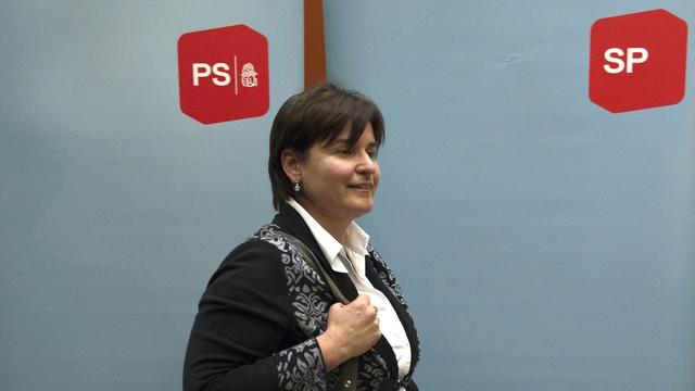 Dans son canton, la candidature à la candidature de Marina Carobbio était soutenue tant à gauche qu'à droite de l’échiquier politique. [Keystone - Peter Schneider]