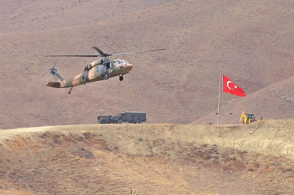 L'armée turque fait face depuis l'été à une flambée de violence des rebelles du PKK. [EPA/STR]