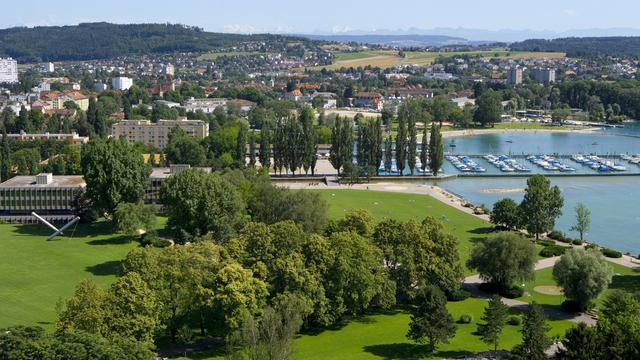 Bienne n'accueillera pas le site unique de la HEP des cantons de Berne, du Jura et de Neuchâtel. [Martin Ruetschi]