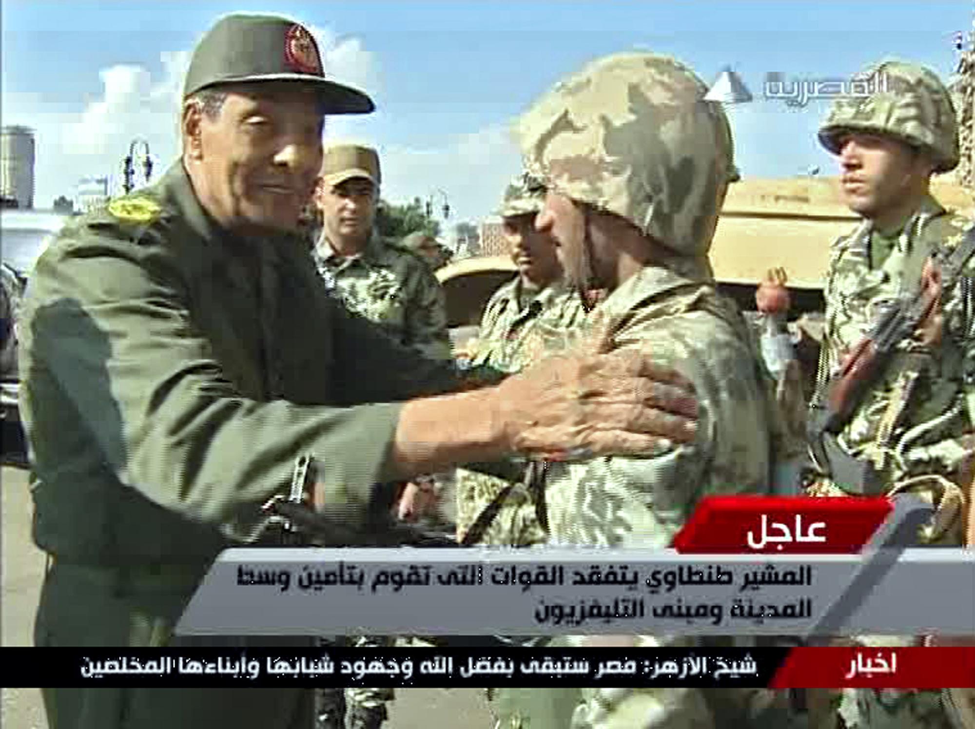 Le ministre égyptien de la Défense Mohamed Tantaoui est le nouvel homme fort du pays. [REUTERS - � Ho New / Reuters]