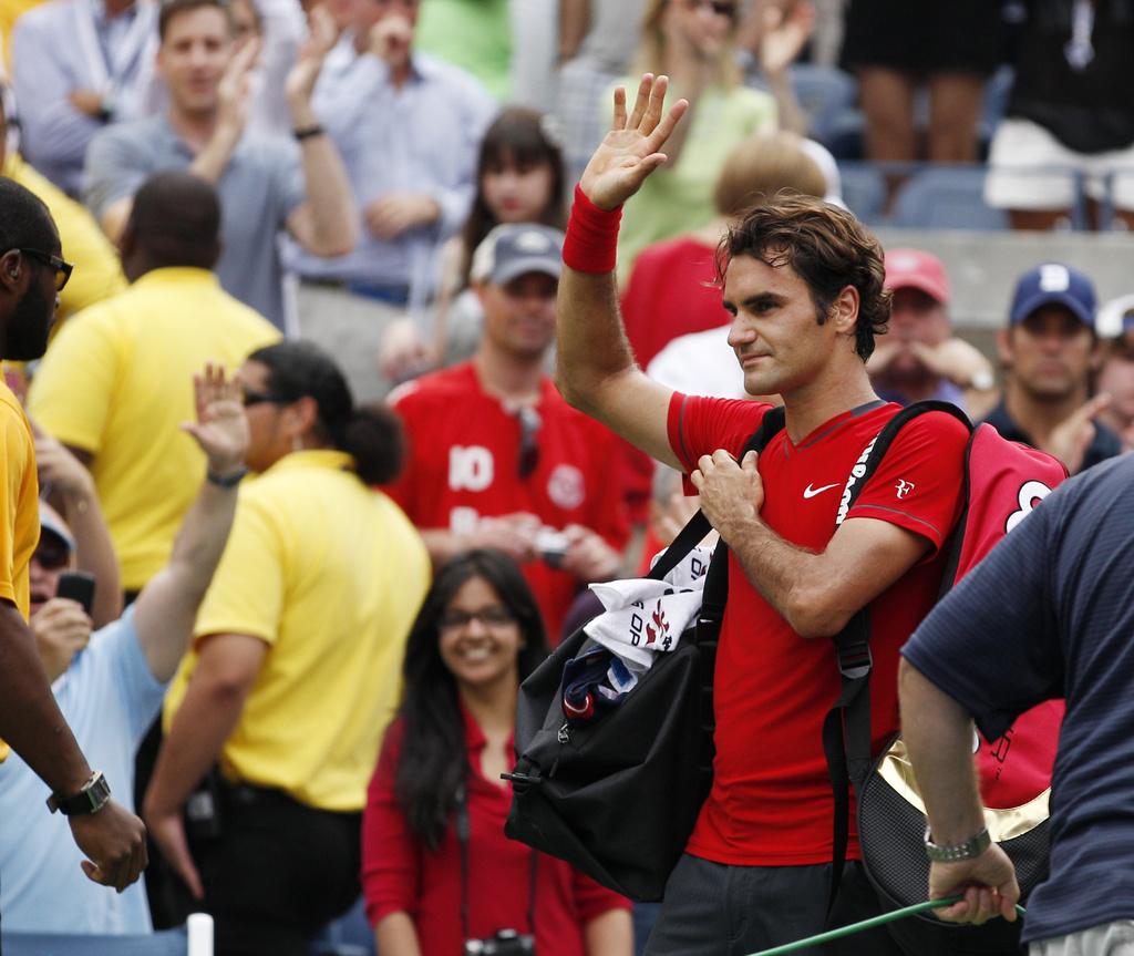 Après sa défaite en demi-finale à New York, Federer n'a certainement pas Sydney en tête. Mais la Suisse devrait pouvoir compter sur lui. [Charles Krupa]