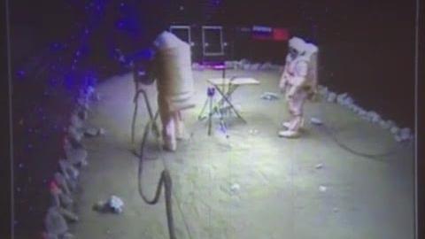 Deux astronautes ont « marché » sur Mars à Moscou