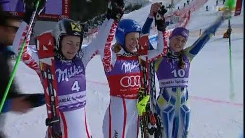 Ski alpin / 2e manche Slalom dames / Spindleruv Mlyn (CZE): Marlies Schild s'impose largement!