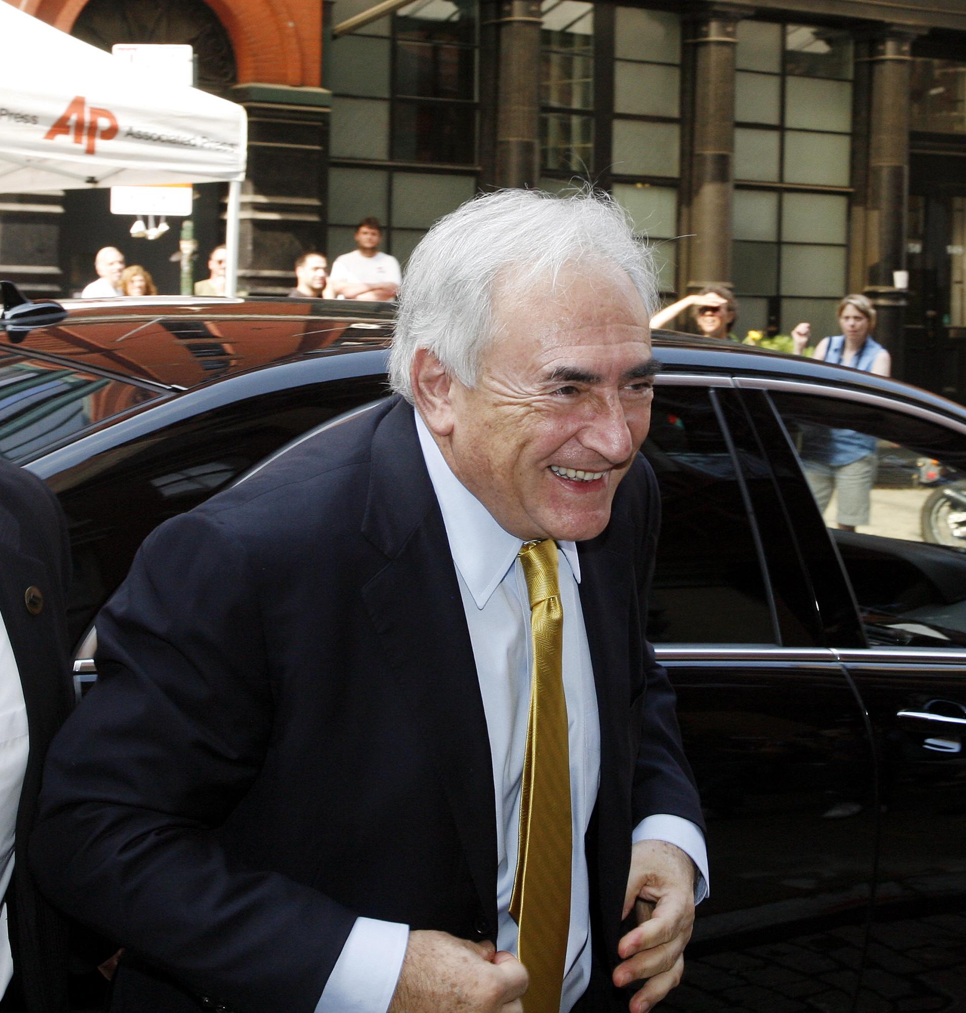 Dominique Strauss-Kahn est "reconnaissant" (ici sur une photo du 6 juillet). [AFP - David Karp]