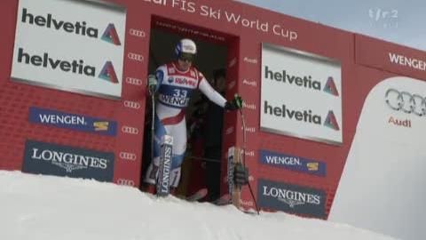 Ski alpin / super-combiné de Wengen: Daniel Albrecht, toujours pas dans le coup, deux ans après son terrible accident de Kitzbühel